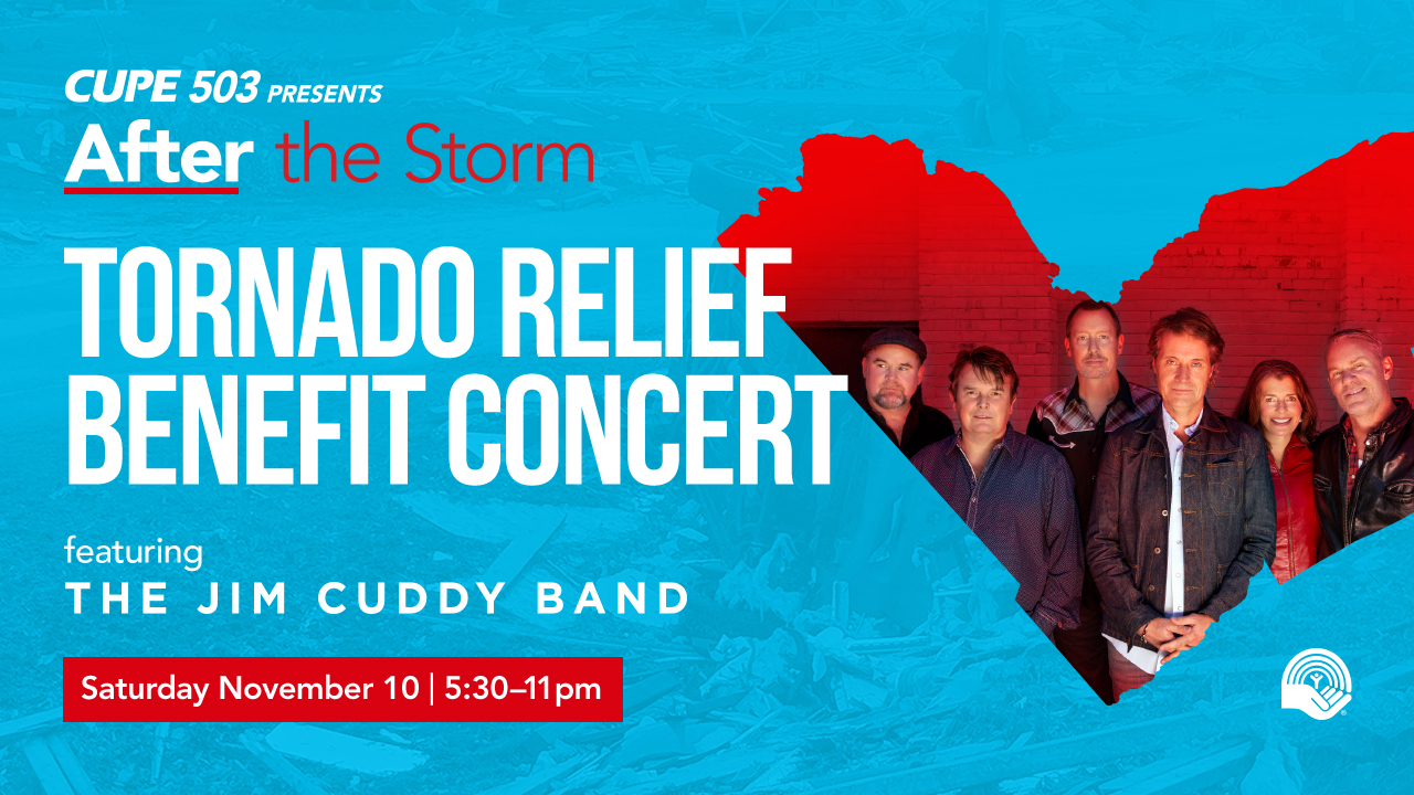 CUPE 503 Presents After the Storm Concert