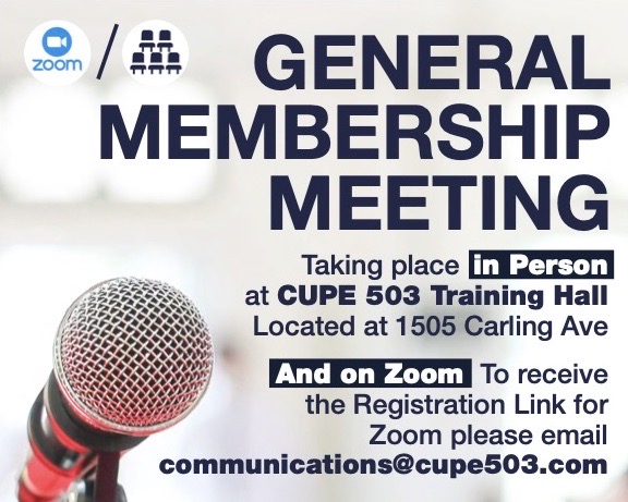 Membership Meeting: 17 May 2022