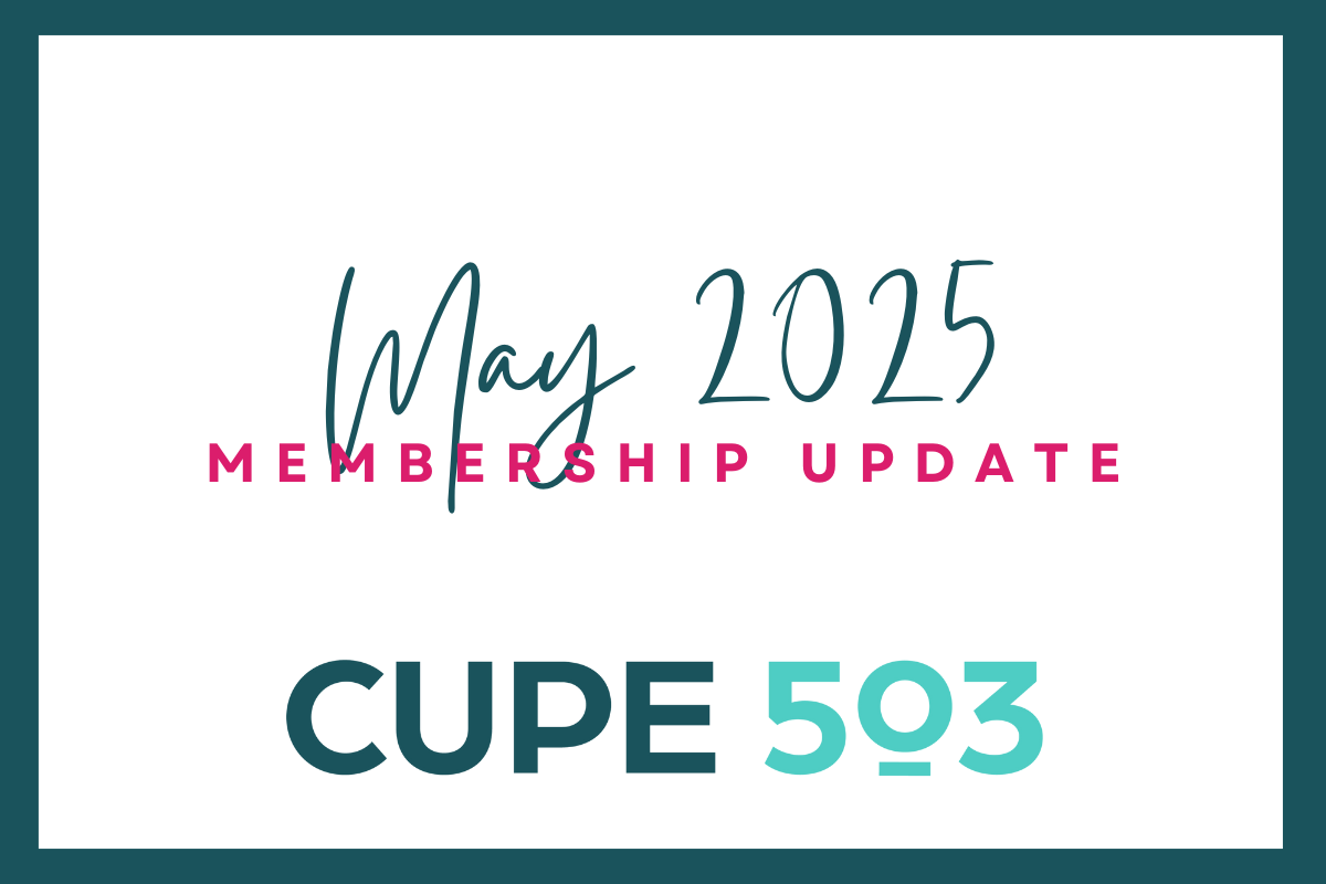 Membership Update: May 2025