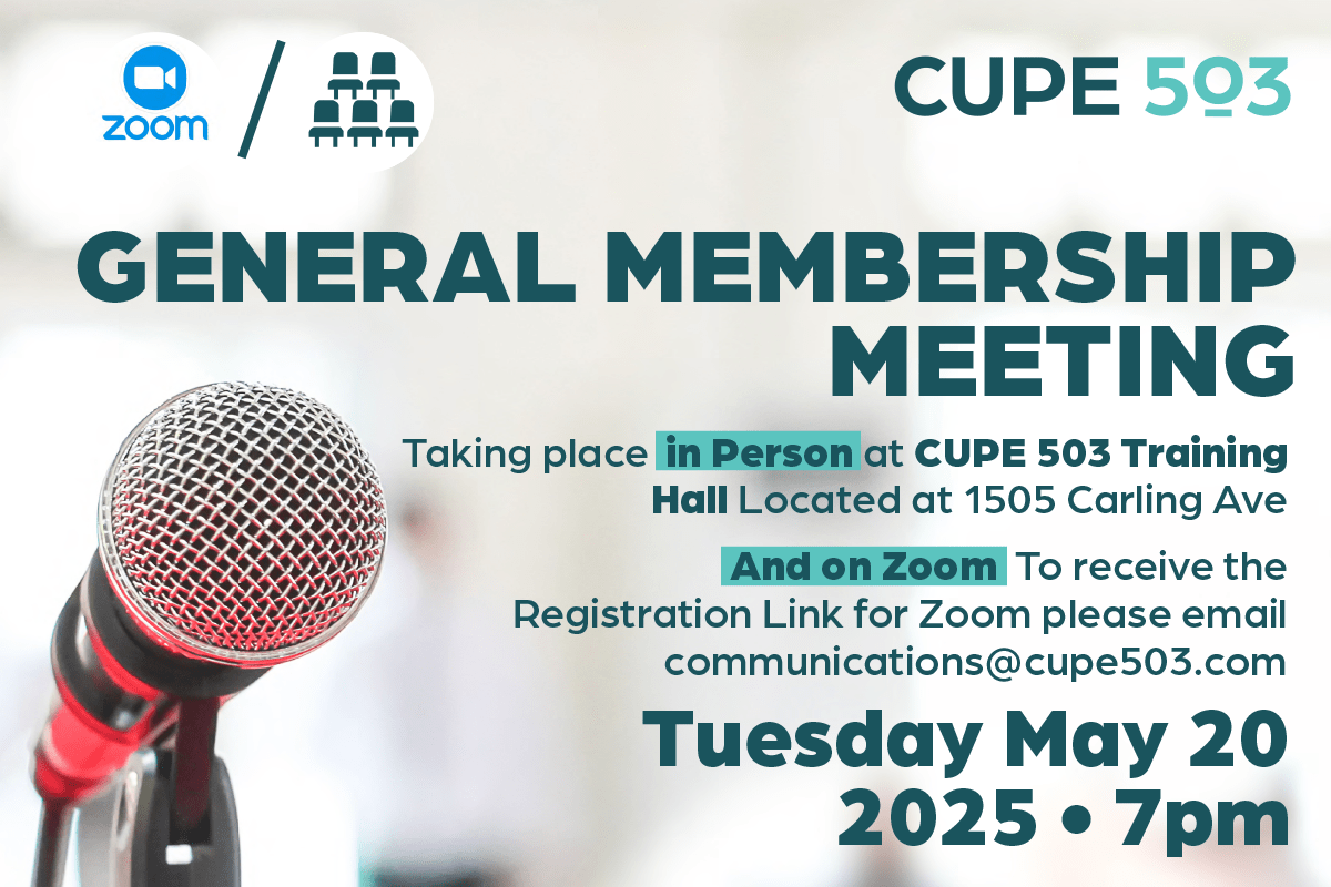 Membership Meeting: May 2025
