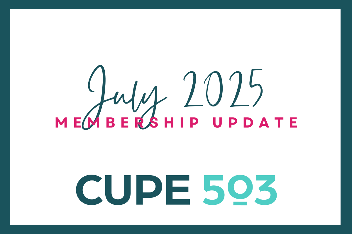 Membership Update: July 2025