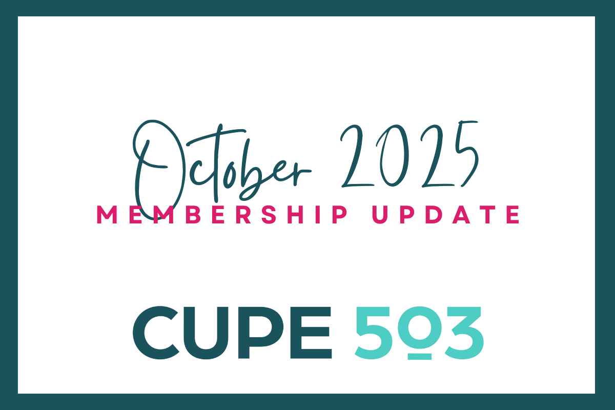 Membership Update: October 2025