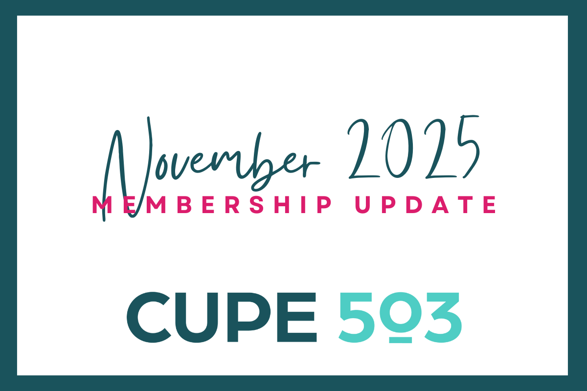 Membership Update: November 2025