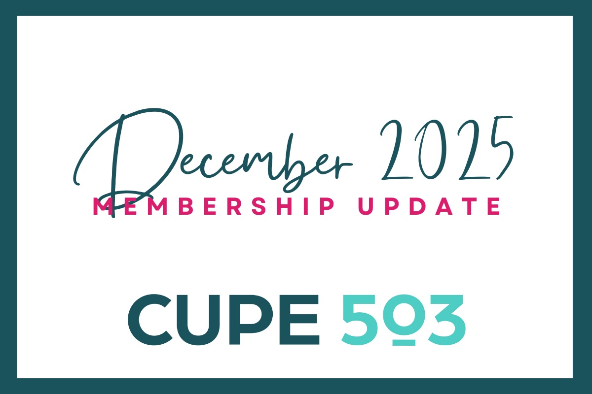 Membership Update: December 2025
