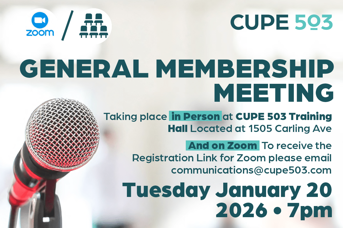 Membership Meeting: 20 January 2026