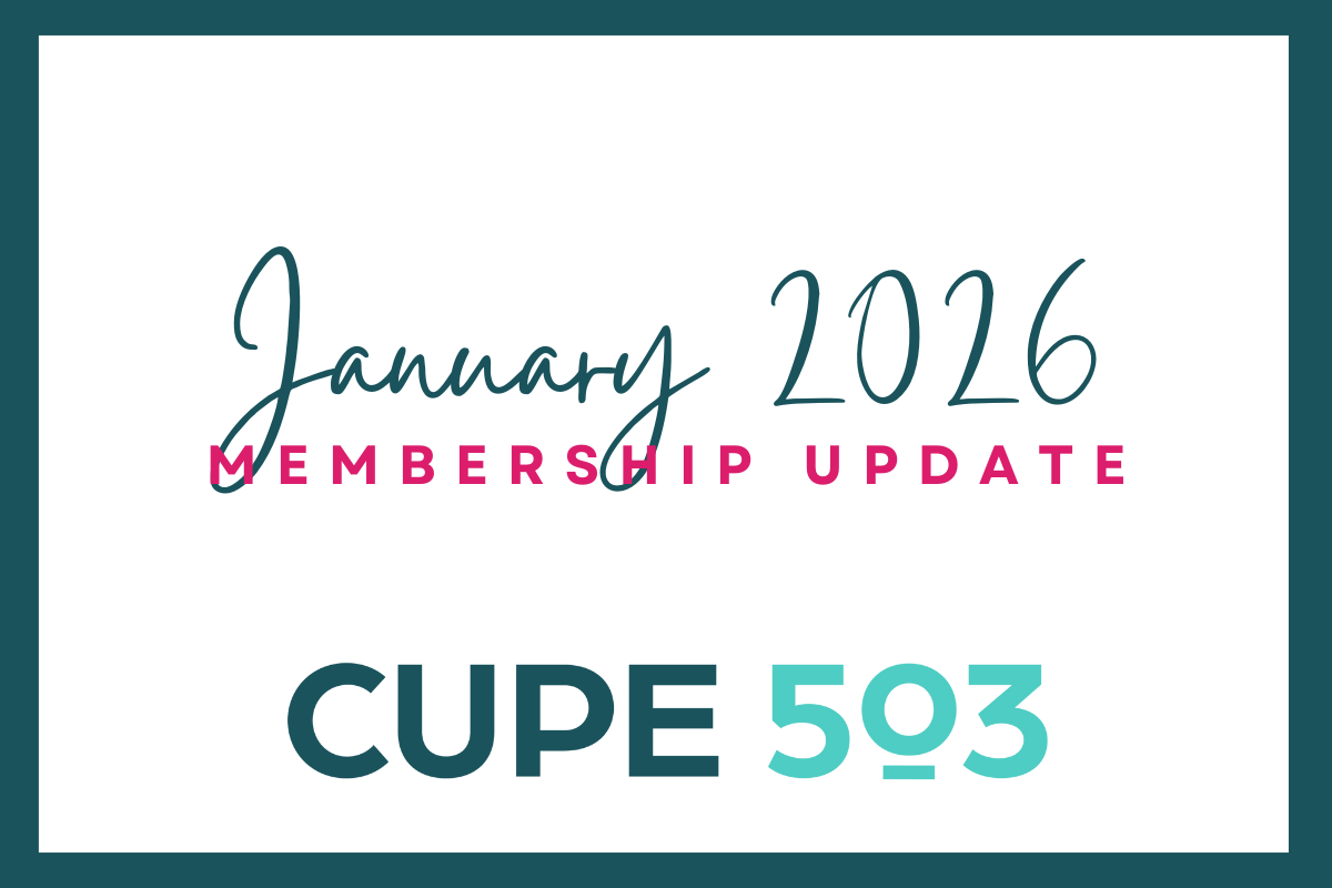 Membership Update: January 2026