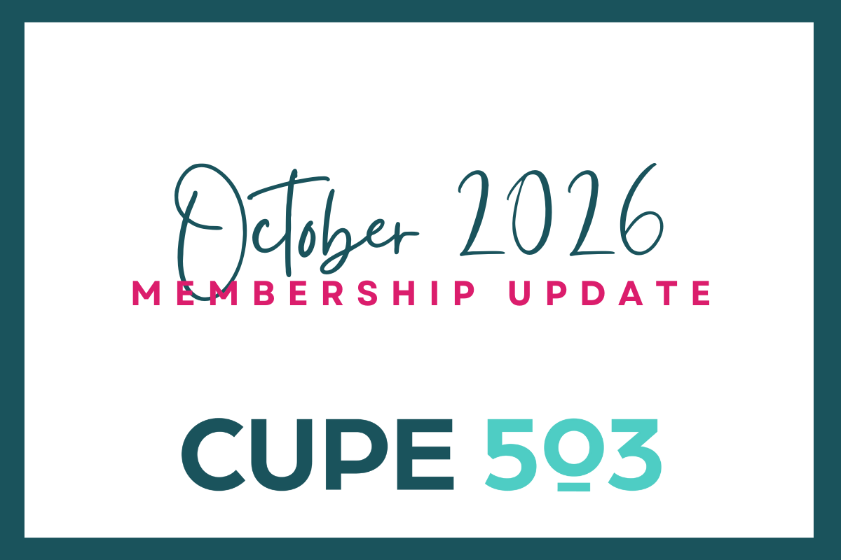 Membership Update: October 2026